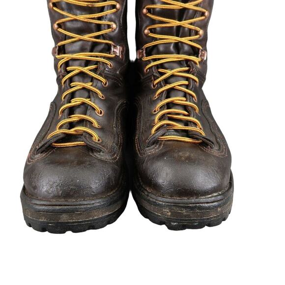 Danner Mens 8 Work Boots Hawk Nubuck Leather USA Waterproof Lace Up Handcrafted main image 13
